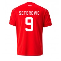 Fotballdrakt Herre Sveits Haris Seferovic #9 Hjemmedrakt VM 2022 Kortermet